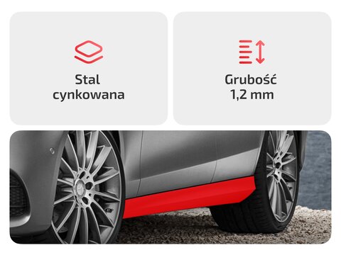Reperaturki progów do Chrysler Sebring III